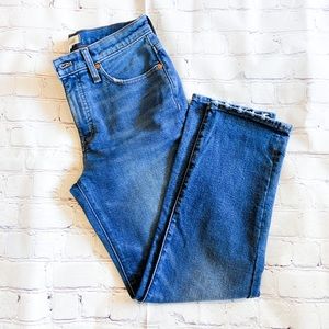 Madewell Mid-rise classic straight